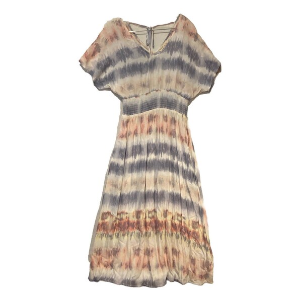 Bebop Maxi Dress Tie In The Back Size Medium - Picture 1 of 6